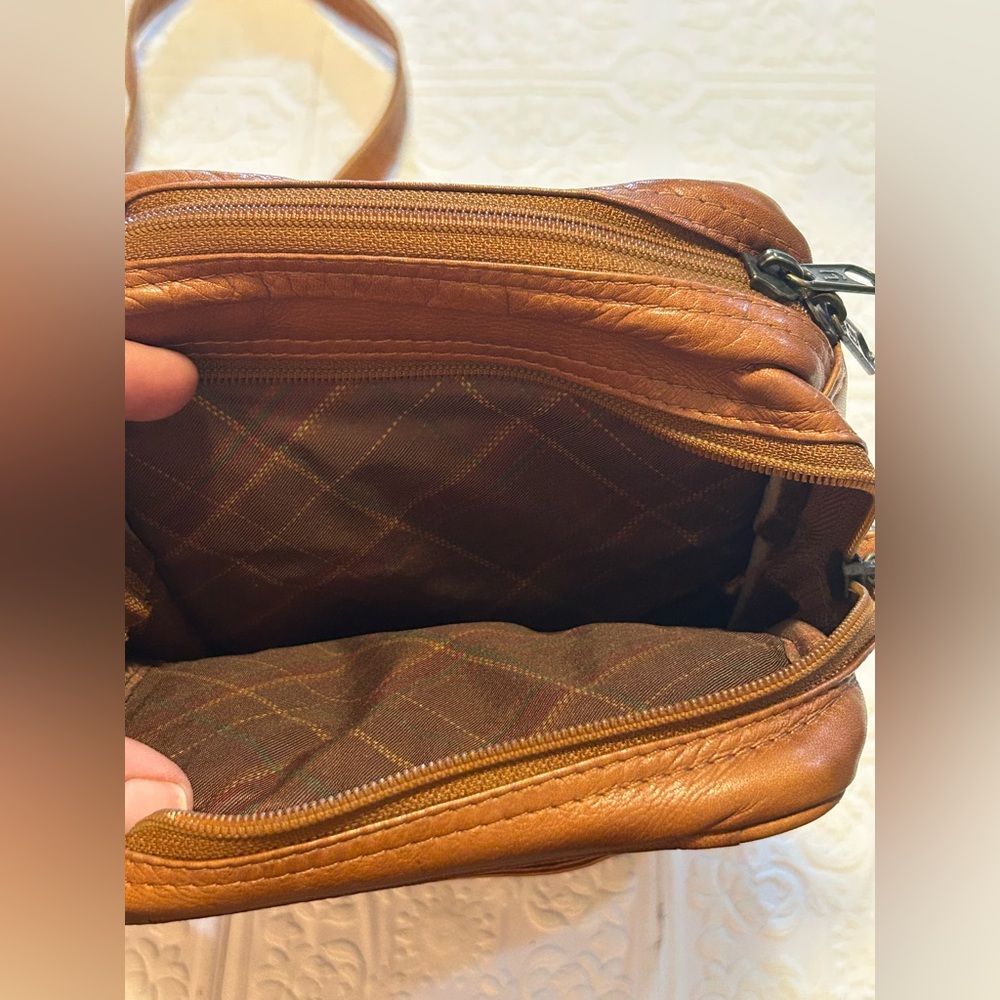 Brown Queros Colombian Genuine Leather Factory, Travel, Crossover Bag Purse - Picture 8 of 14